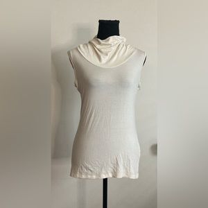 2/$15‎ Or- Cream turtleneck tank top size small